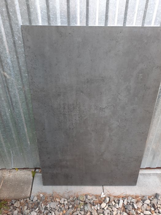 Blat kuchenny warsztatu deska półka szary marmur  38 x 66 x 2,5 cm