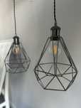 Lampa sufitowa loft 2 sztuki