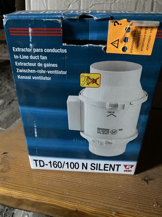 Канальный вентилятор Silent