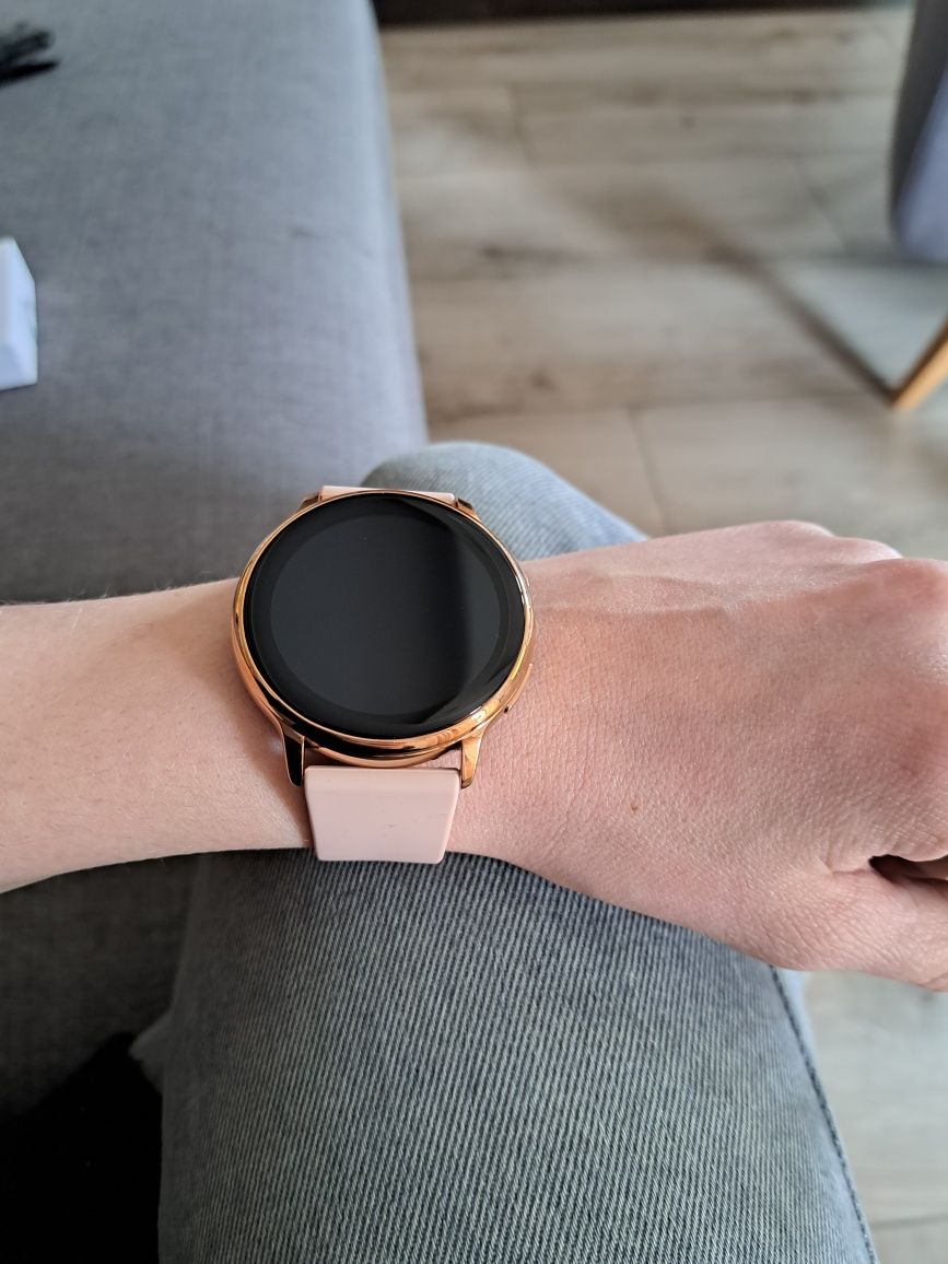 Nowy zegarek smart watch y33 różowy pasek