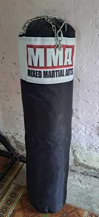 Worek treningowy bokserski pełny 130x35, 30 kg