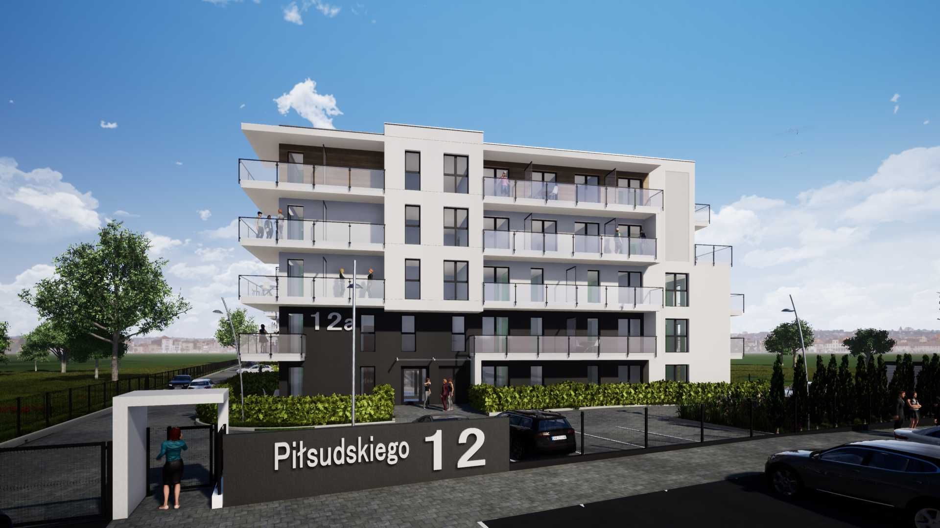 Osiedle Piłsudskiego Koluszki |47,57m²|garaż podziemny I balkon 7,57m2