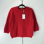 Ted Baker czerwony sweter welna kaszmir 36 S
