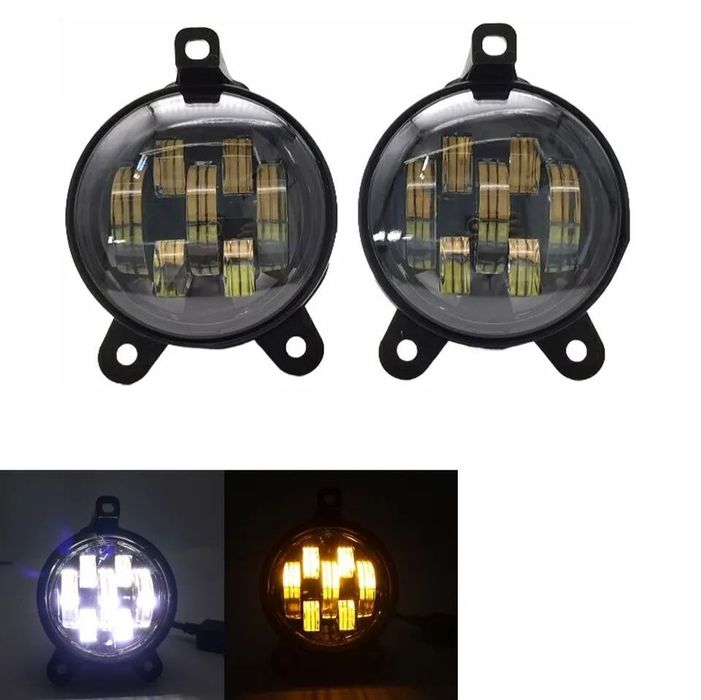 Противотуманки птф туманка фара LED 60w ВАЗ 2170 2172 Приора ,ГАЗель