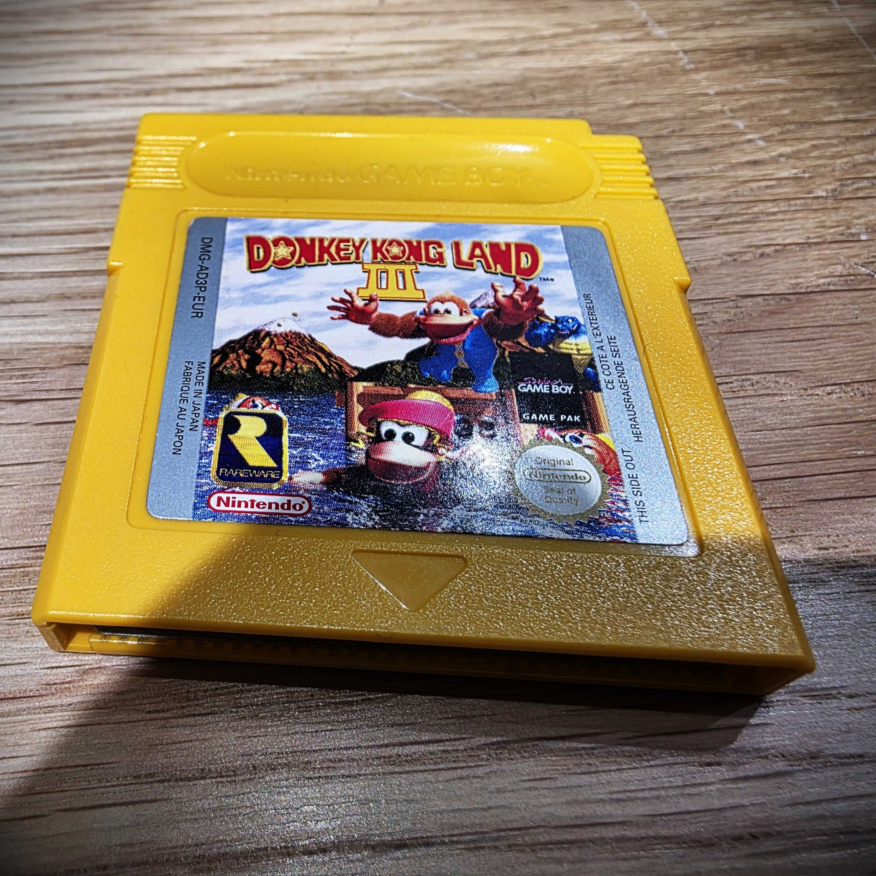 Oryginał Donkey Kong Land 3 III nintendo game boy color