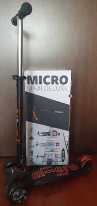 Hulajnoga Micro Maxi Deluxe led  j.nowa