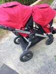 Wózek baby jogger city jeden za drugim