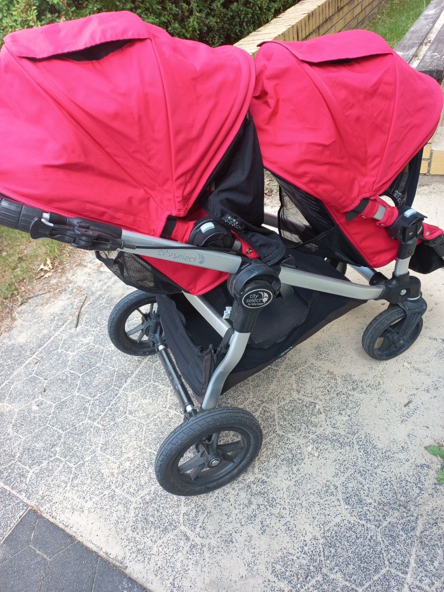 Wózek baby jogger city jeden za drugim