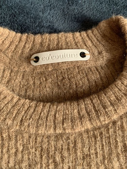Sweter z wełną merino i moherem