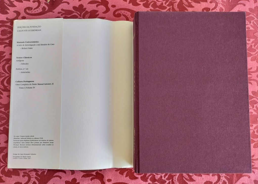 Livro Utopia, Thomas Moore, edição fac-similada Basileia.