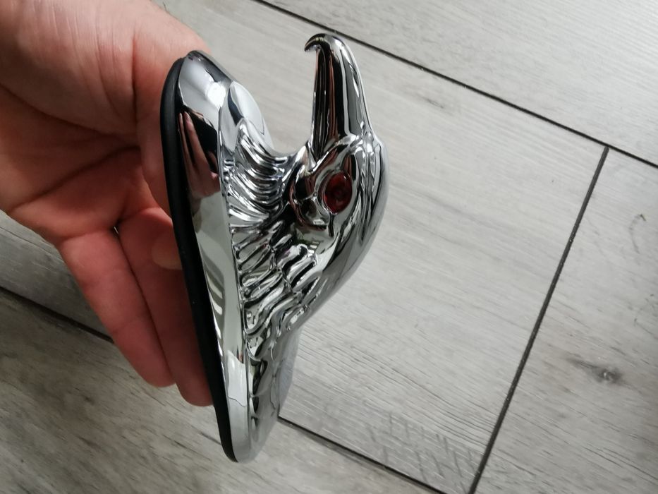 Orzeł na błotnik świecący na motocykl ozdoba nakładka