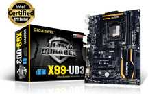 Płyta główna Gigabyte X99-UD3 + Intel Xeon e5 2695 v3 + Ram