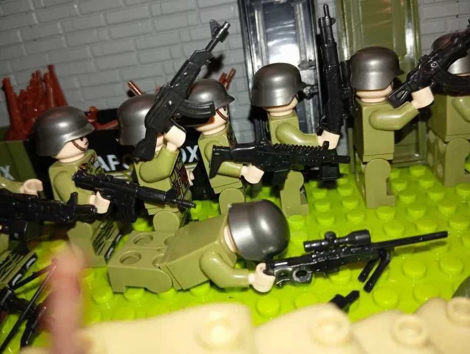 Zestaw Premium! 40 Figurek - Pole Bitwy wojna kompatybilne z Lego Cobi