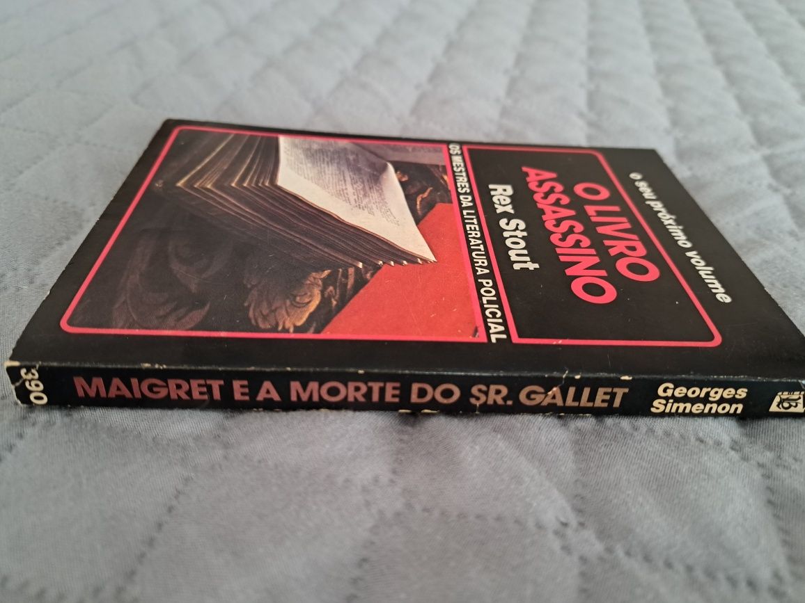 Maigret e a Morte do Sr. Gallet - Geoges  Simenon - Mestres Policial