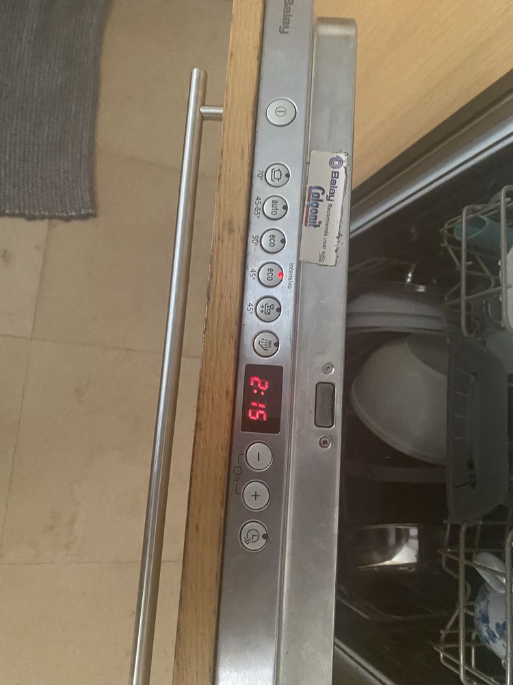 Maquina louca balay encastre eficiencia A