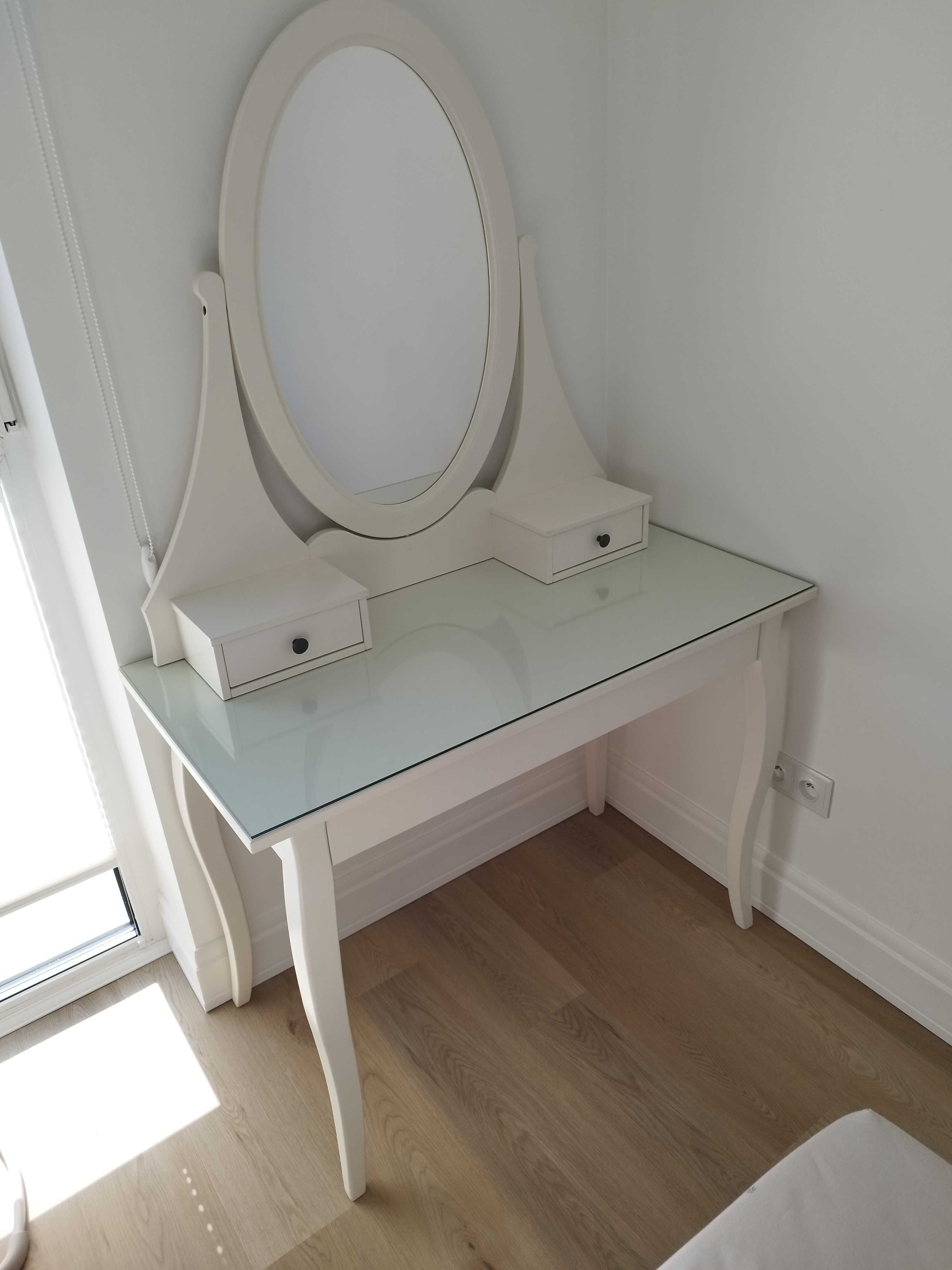 HEMNES
Toaletka, biały, 100x50 cm