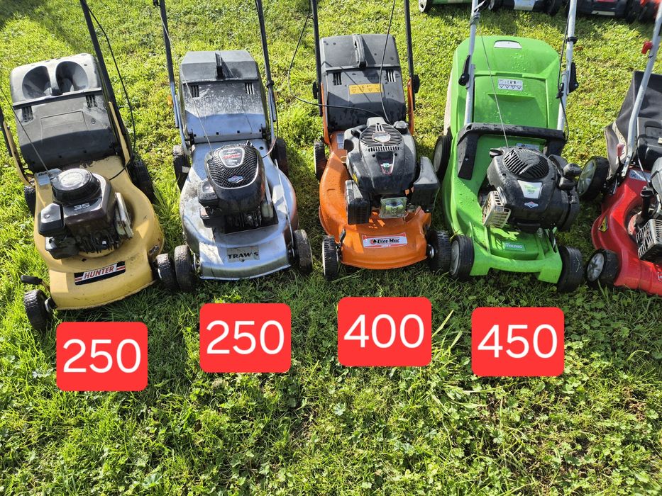 Kosiarka Spalinowa Z koszem Bez napedu