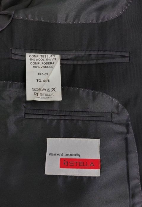 Костюм класичний чорний