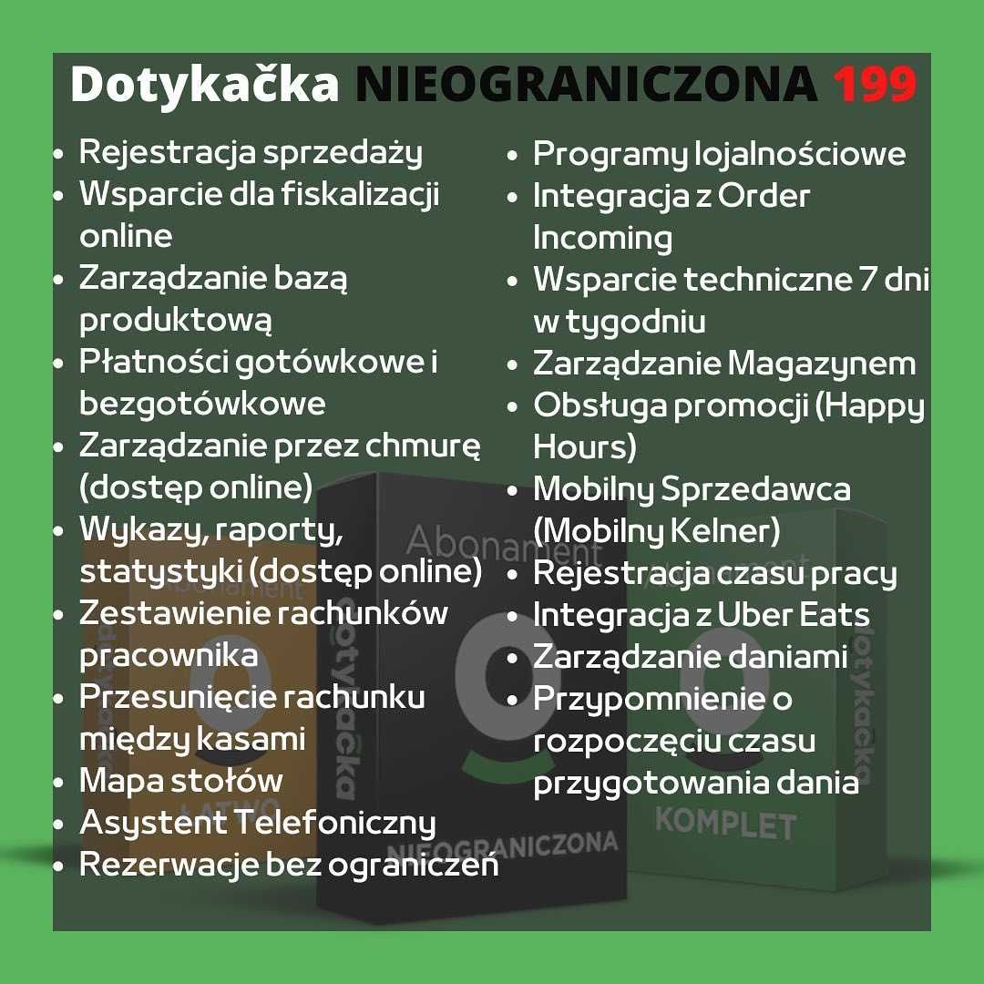 Dotykacka Tani POS/System Kasowy online