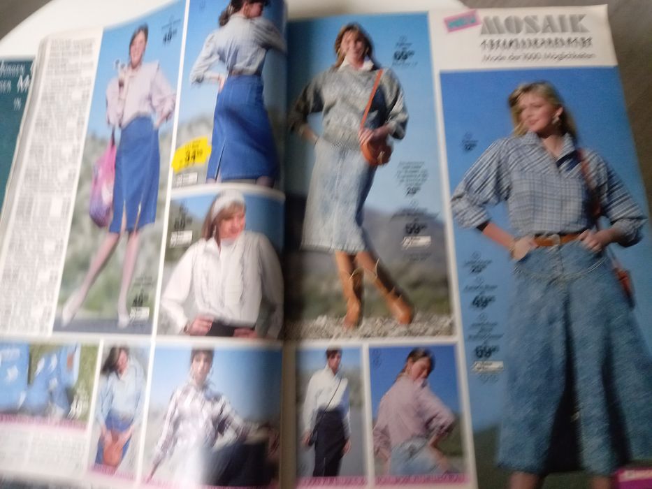 Katalog Neckermann Jesień/Zima Herbst/Winter 1987/88 pamiątka PRL
