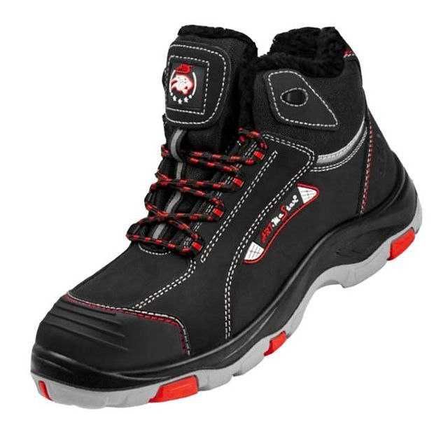 Міцні черевики робочі взуття з сталевим носком стійке к ковзанню  ЗИМА