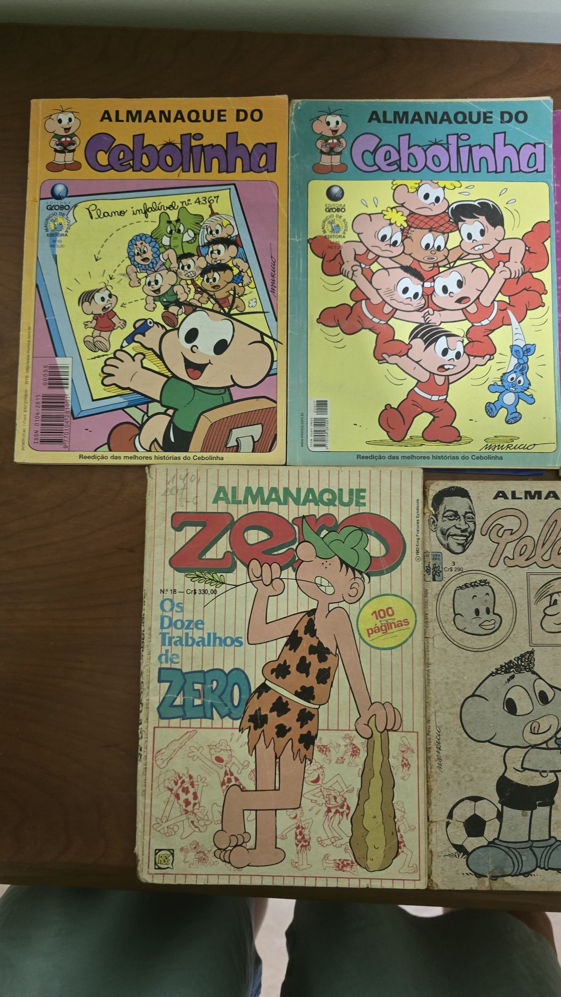 Almanaques Disney, Pelezinho, cebolinha