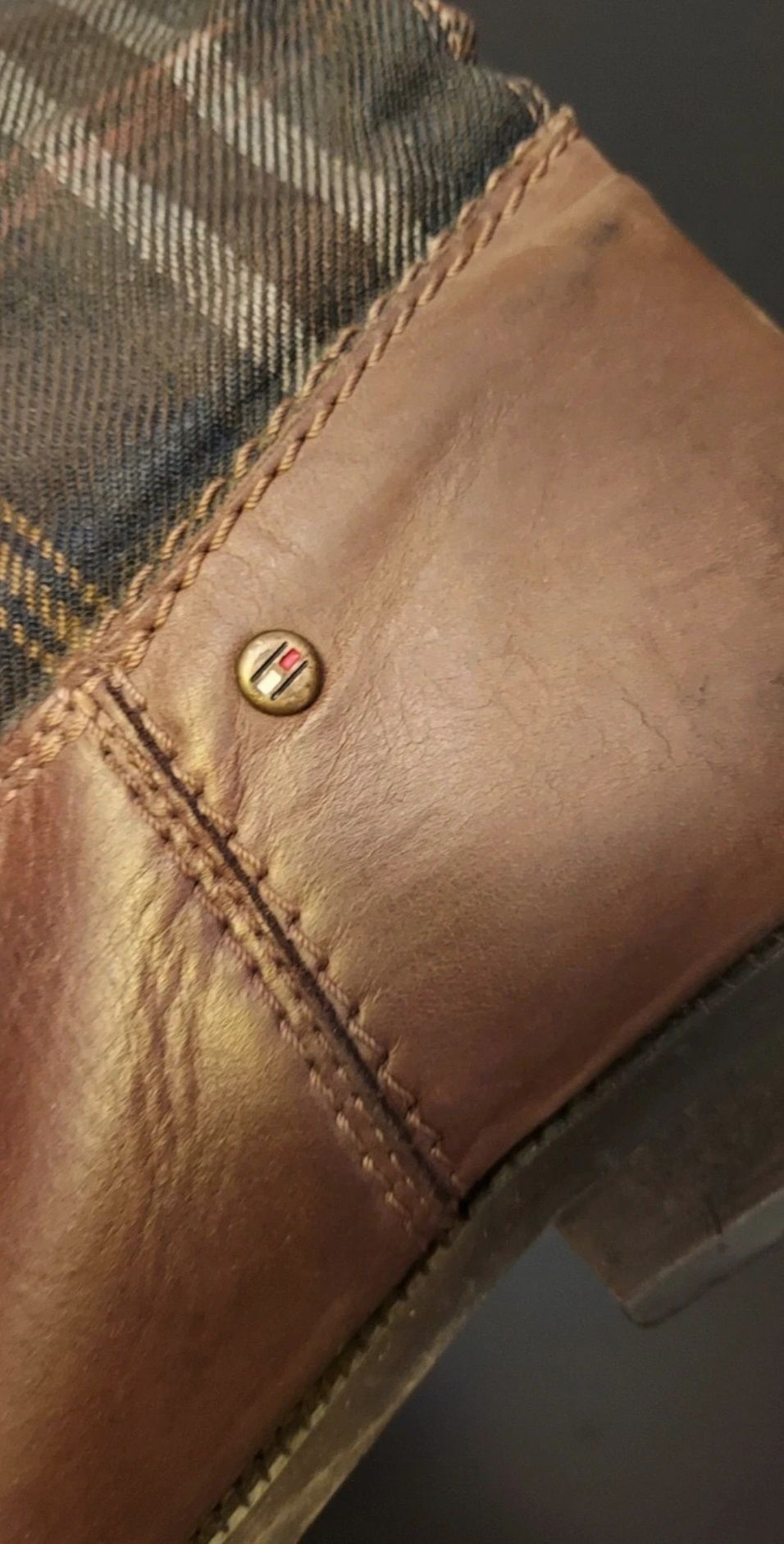 Kozaki oficerki Tommy Hilfiger 39