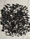 LEGO peças original cor preto