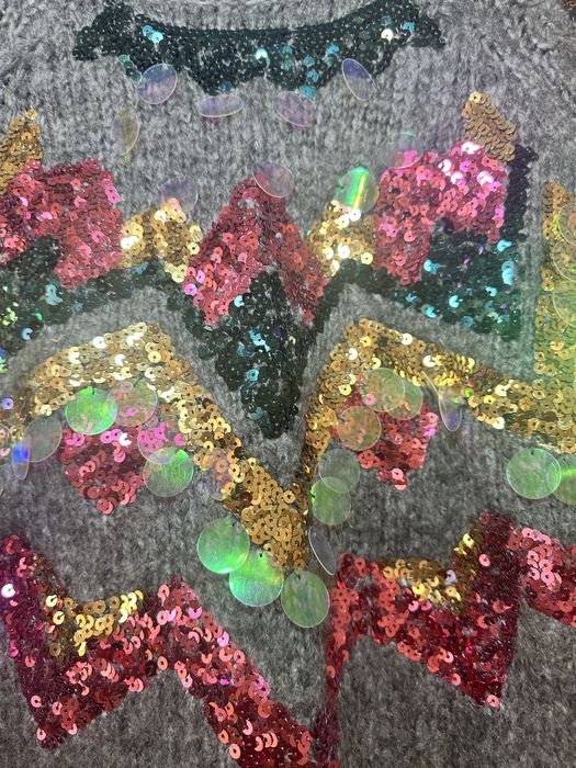 Стильний святковий светр f&f