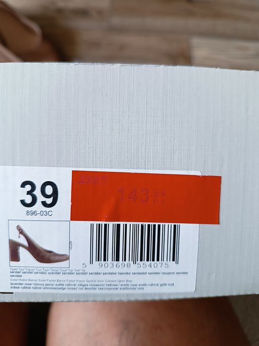 Czółenka damskie 39