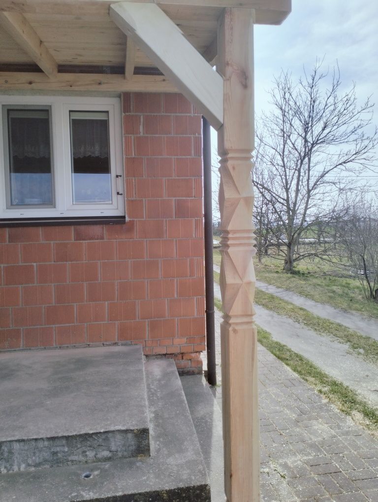 Słupy do altany, zadaszenia, tarasów