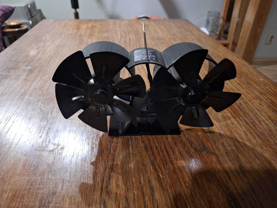 Podwójny wentylator kominkowy