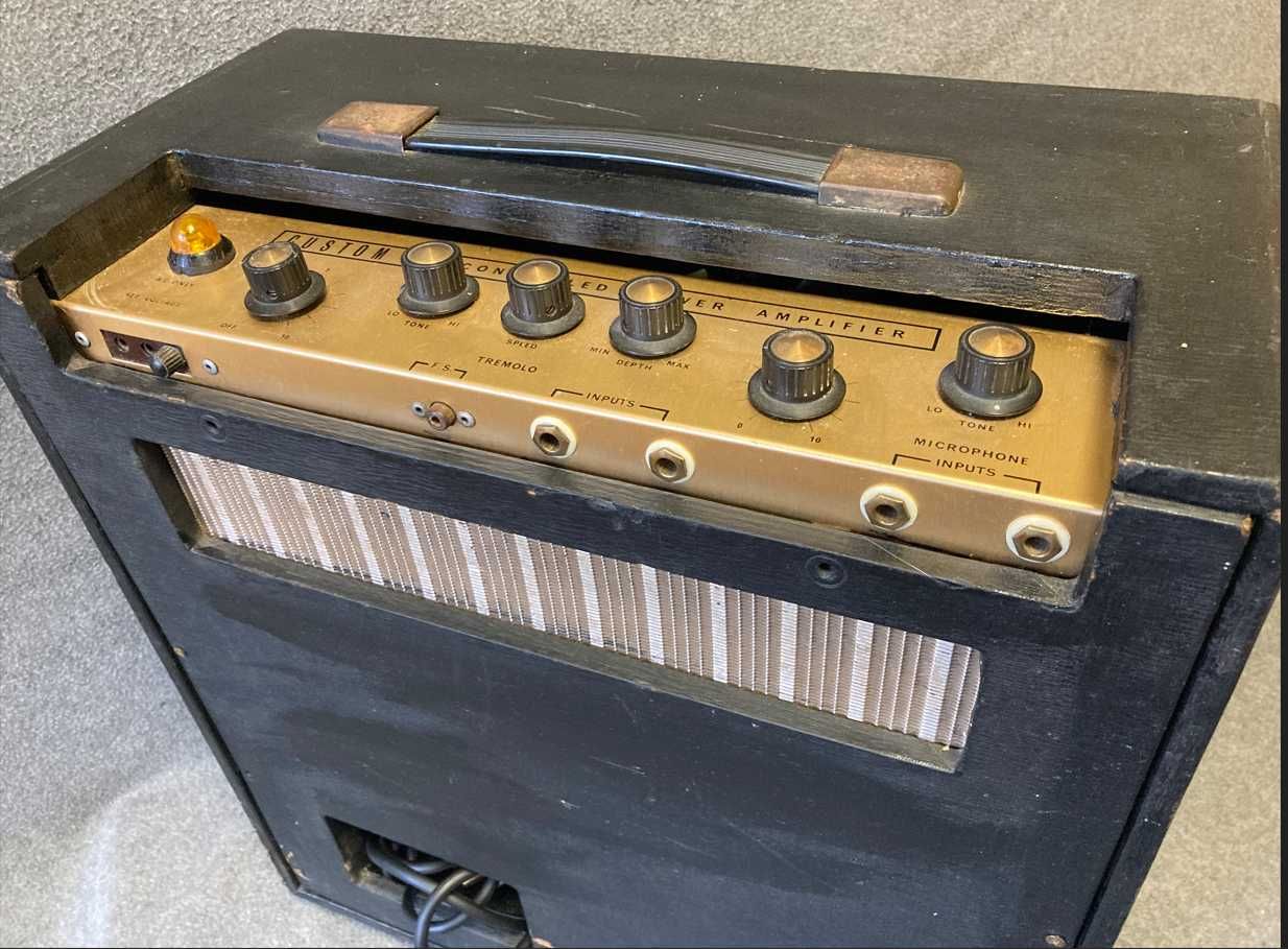 Gitarowy wzmacniacz lampowy WEM Custom 15  1965r