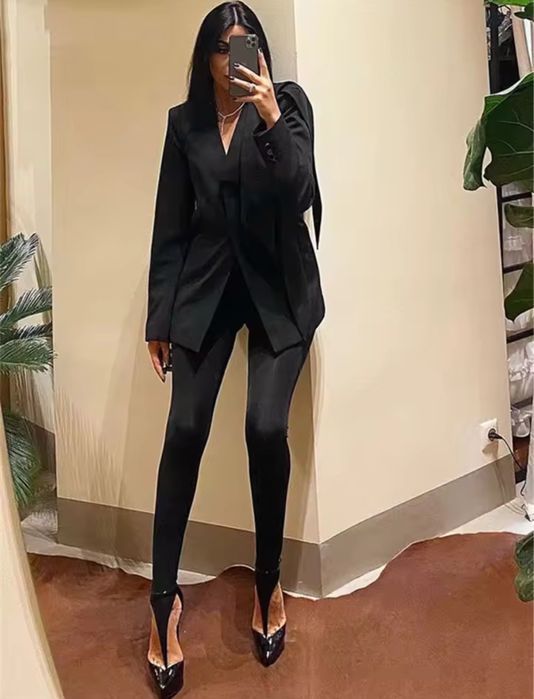 Лосини чепез палець, лосини зі штрипками