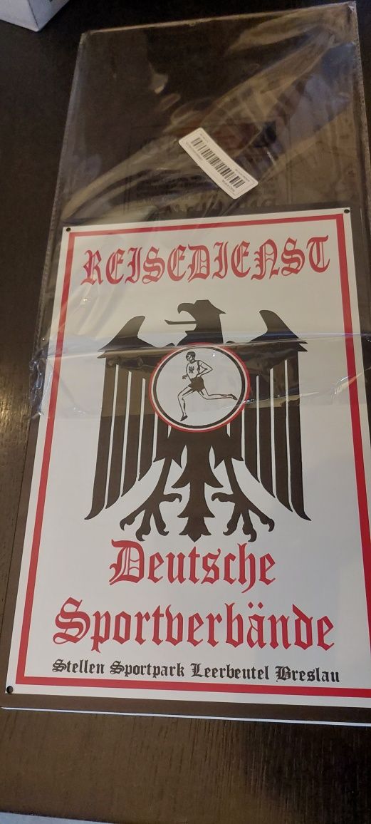 Breslau Reisedienst szyld kopia