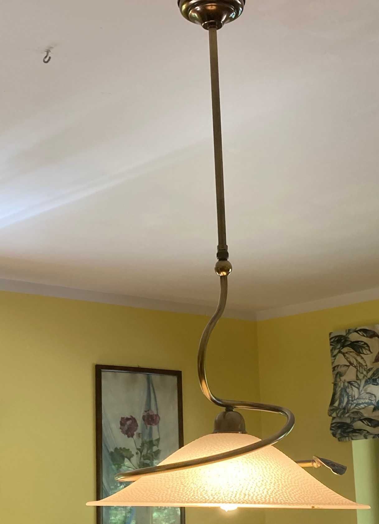 Lampa sufitowa -żyrandol vintage