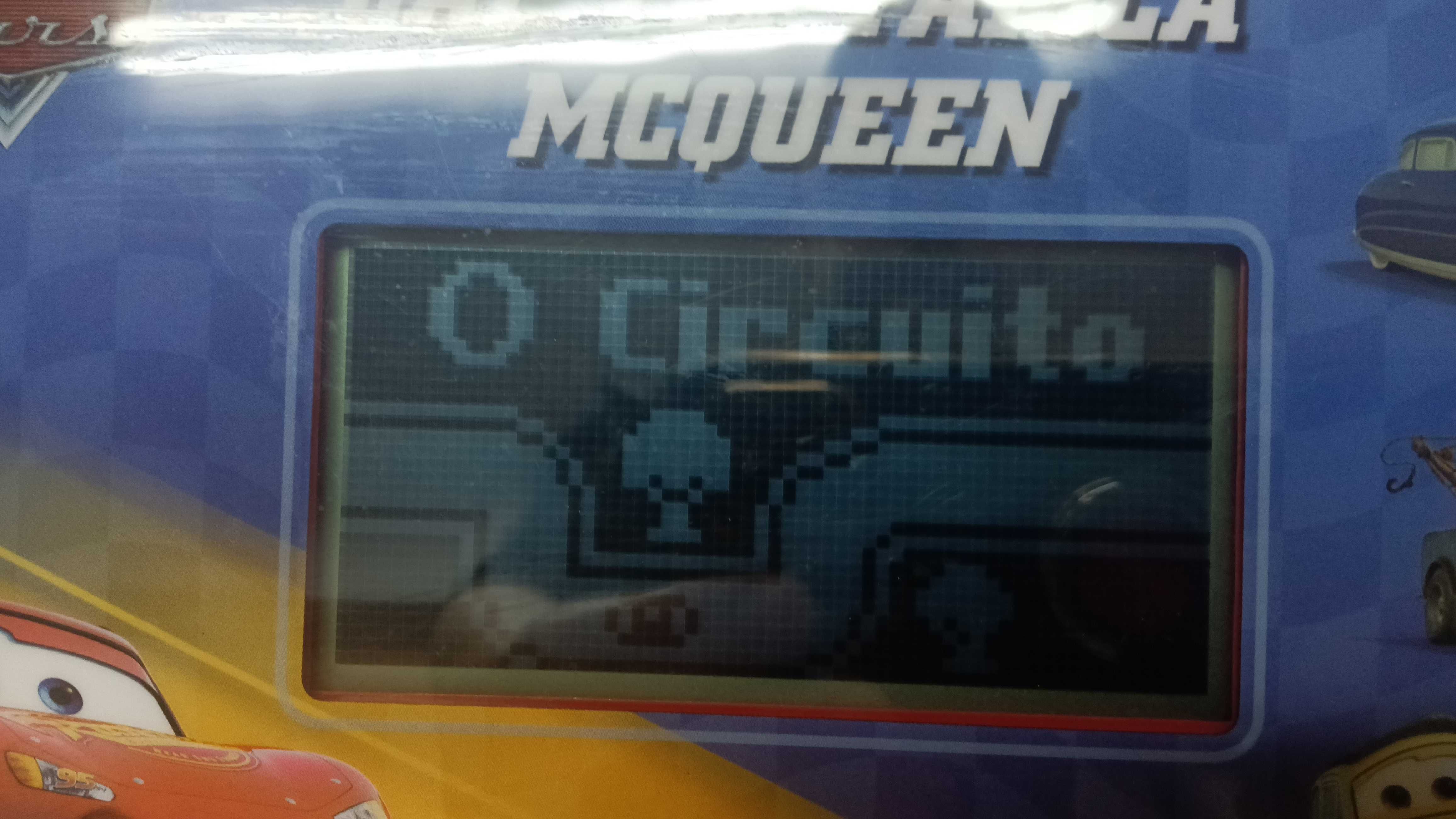 Jogo computador MCQUEEN para crianças