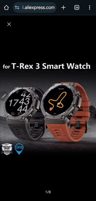 T-rex 3 GPS vwar smartwatch