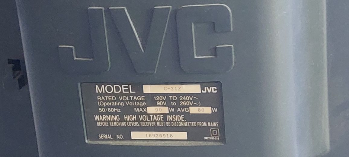 Телевизор JVC C21Z