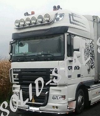 Orurowanie NA GRILL / PODŚWIETLANE Daf Xf 105 Euro 5 Superspacecab