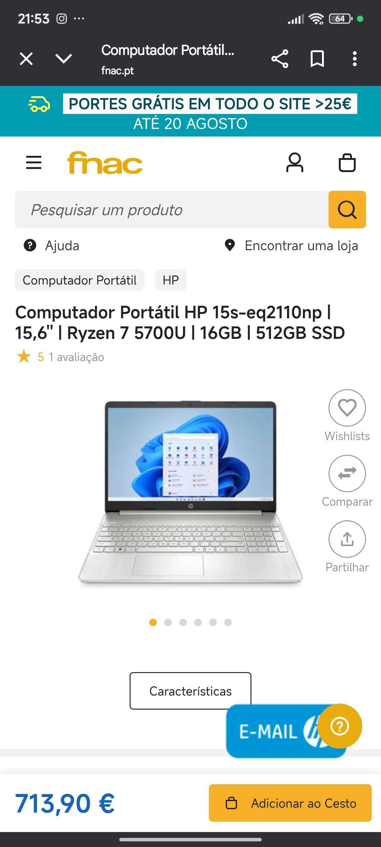 VENDO NOTEBOOK pouco usado