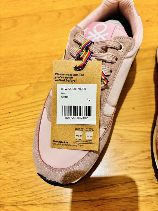 Sapatilhas Benetton tamanho 37