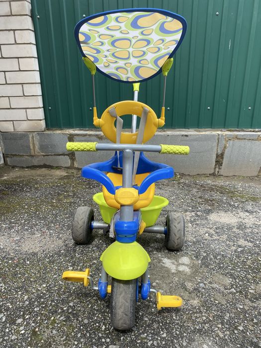 Велосипед дитячий триколісний з ручкою