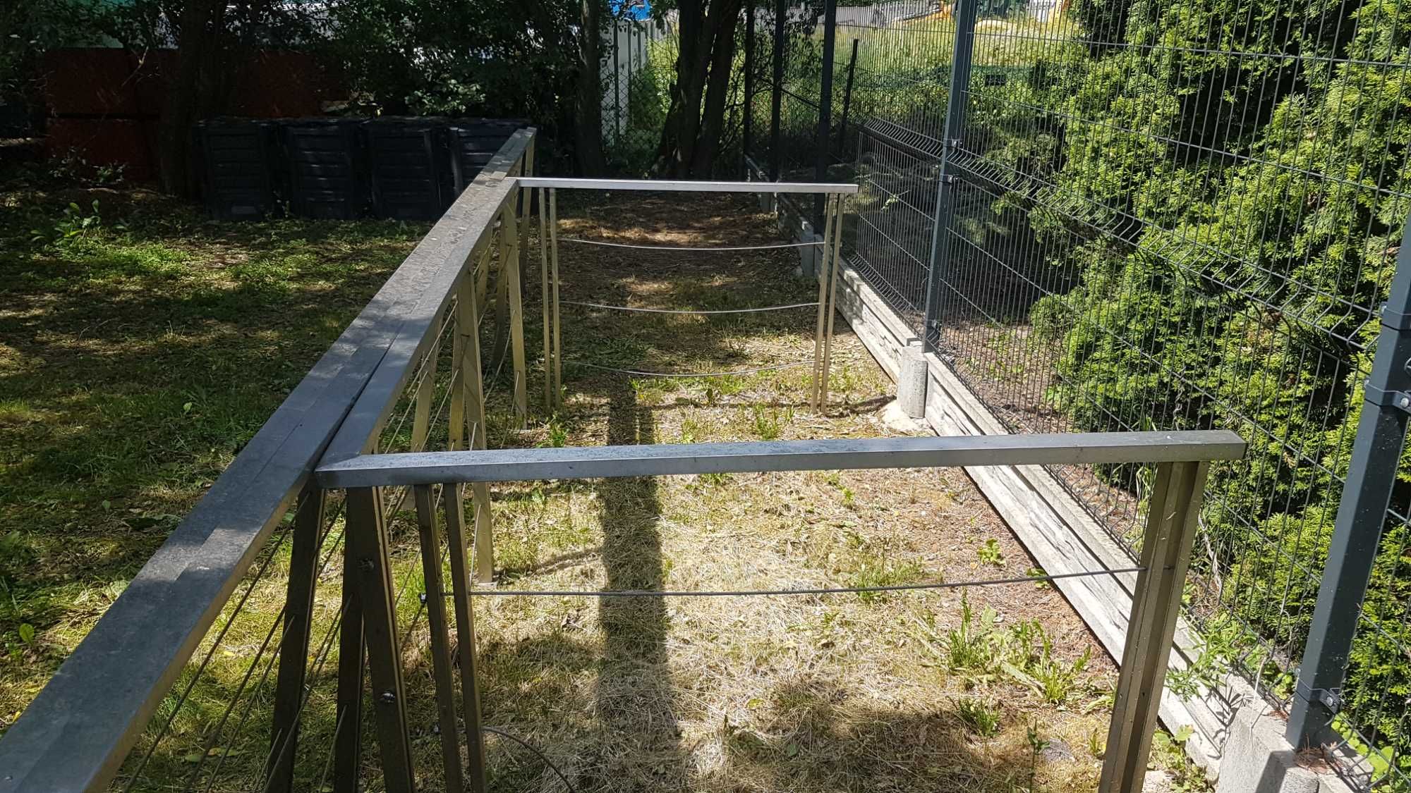 Barierka/balustrada z stali nierdzewnej INOX