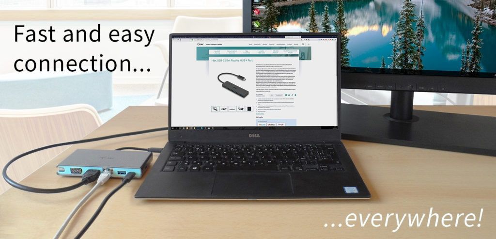 i-tec USB-C Travel Stacja Dokująca 4K HDMI lub VGA, 20 cm kabel USB-C