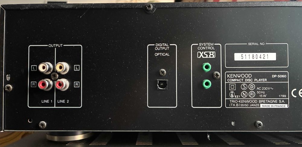 Odtwarzacz CD Kenwood DP-5060 czarny