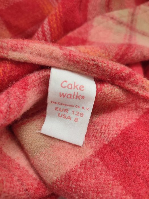 Śliczna wełniana sukienka r.128 Tunezja