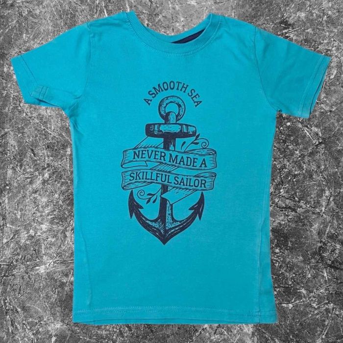 1 szt. T-shirt bawełniany, rozmiar 116/122 cm