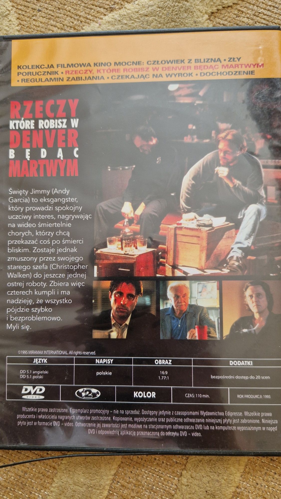 Rzeczy, które robisz w Denver, będąc martwym,  Andy Garcia