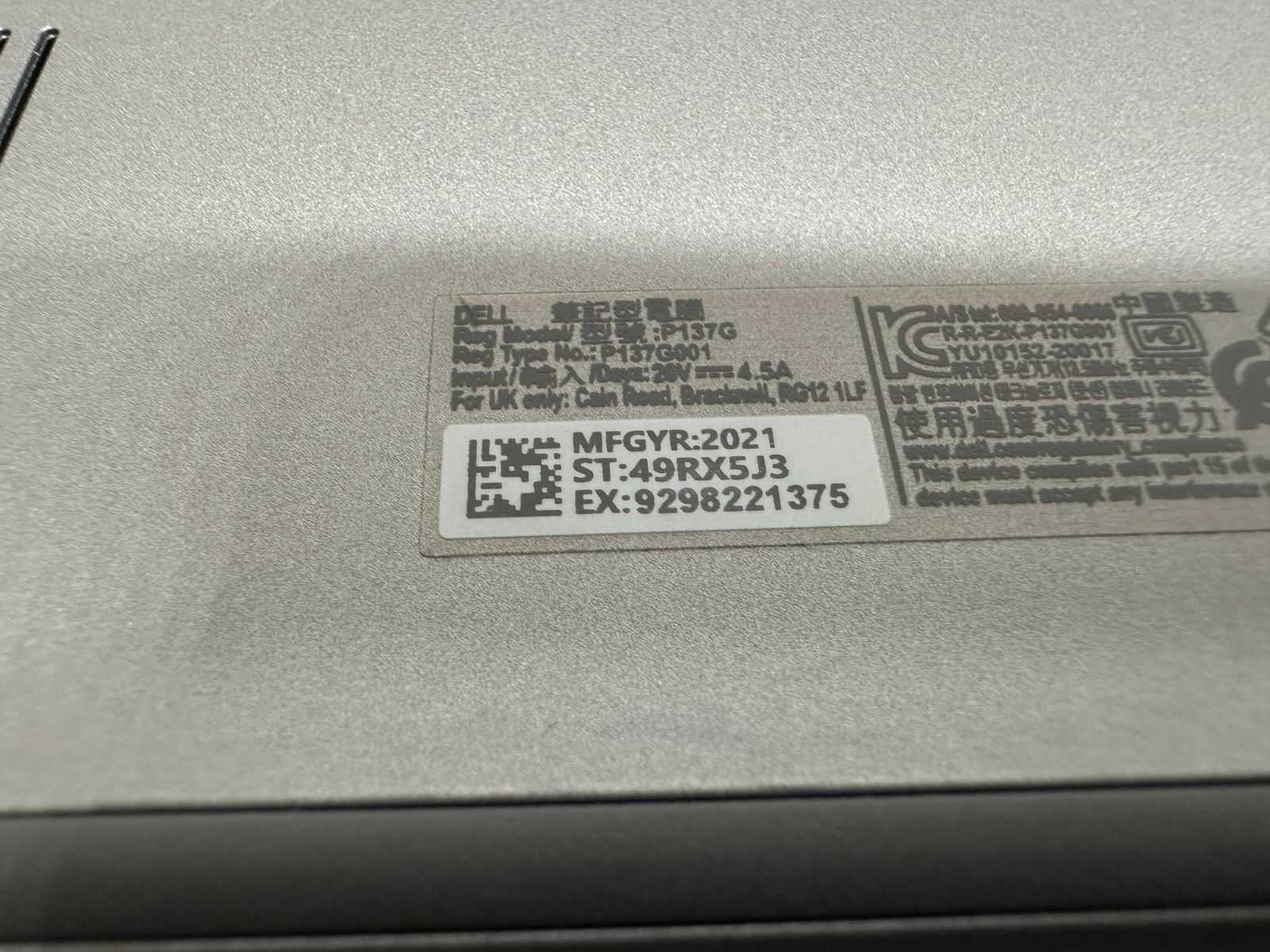 Laptop Dell Latitude 5420 i5 2,6 GHz 512 GB SSD 16GB DDR4 14" DOTYK